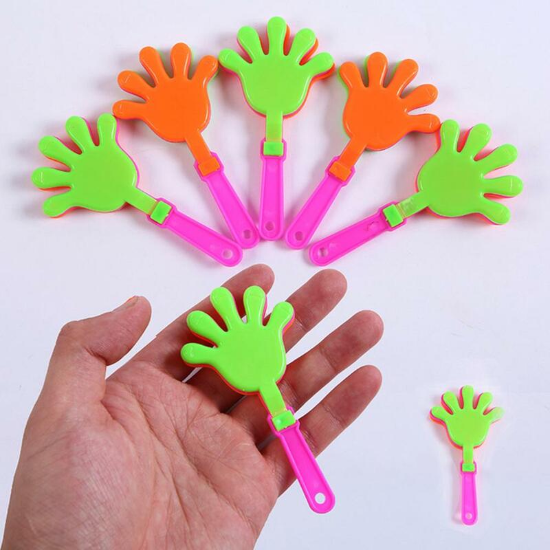 Mainan tepuk tangan plastik warna-warni untuk anak-anak dewasa Natal 2024 Tahun Baru olahraga Noisemaker pesta
