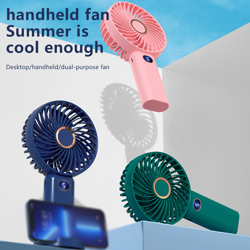 USB Rechargeable Portable Electric Home Neck Hanging Fan mini air conditioner turbo handheld fans for room camping air cooler