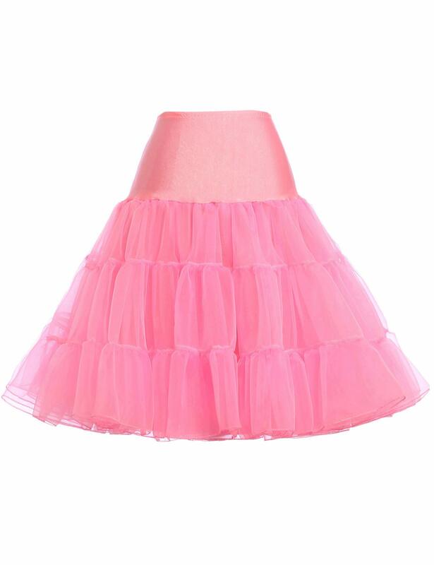 50S Petticoat Rok Rockabilly Jurk Crinoline Tutu Onderrokken Voor Vrouwen