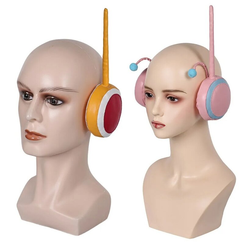 Luffy Nami Egghead Cosplay orejeras auriculares Prop para adultos hombres mujeres disfraz accesorios Halloween carnaval Accesorios