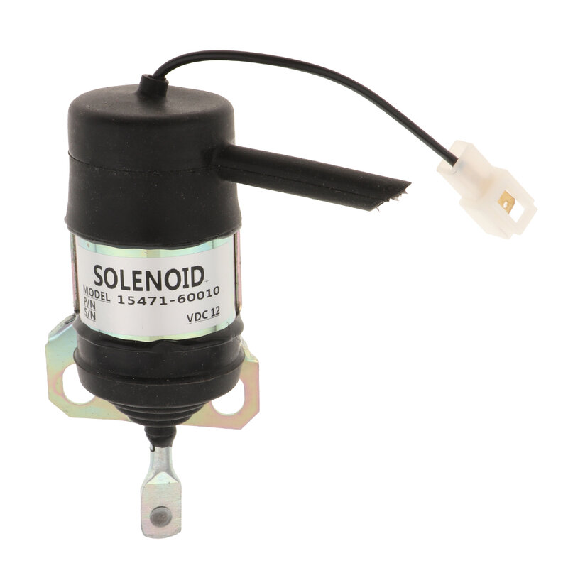Solenoid mematikan bahan bakar kinerja tinggi untuk kub1250 B1750 L297 L4200, 15471-60010