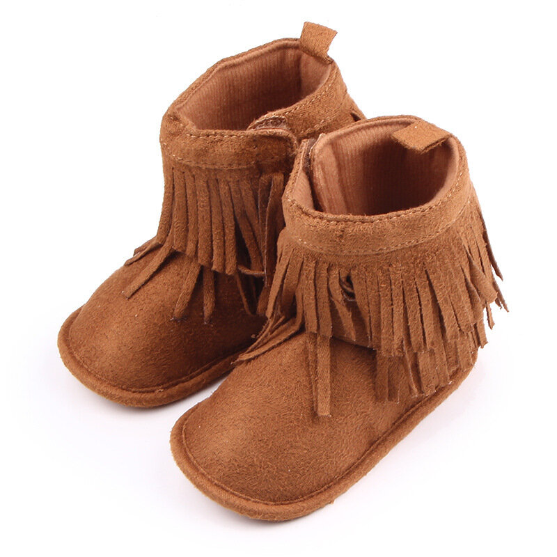 New Arrival Baby Boots with Tassel Stylish Infant Shoes