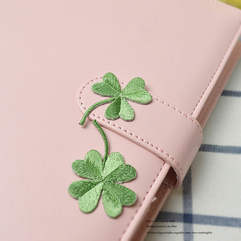 Four-leaf Clover Patches Ironing Cloth Stickers Embroidery Patch Small Applique DIY Repair Hole Naszywki Parches Ropa Plancha