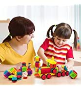 어린이 강모 모양 빌딩 블록 지적 모델링 대화형 부모-자식 조립 Diy 교육 벽돌 장난감, 240 개