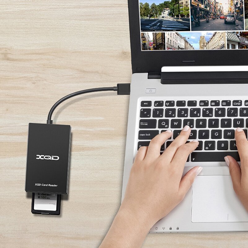 USB C 타입 3.0 SD XQD 메모리 카드 리더, 소니 M/G 시리즈용 전송, OS 윈도우 컴퓨터 (USB)