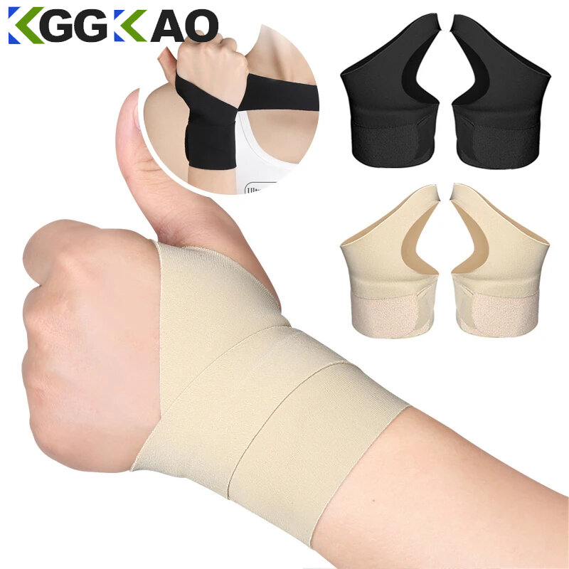 1 PCS Wrist Thumb Brace Ultra-thin Compression Wrist Straps Thumb Support for Tendonitis, Tenosynovitis, Carpal Tunnel Arthritis