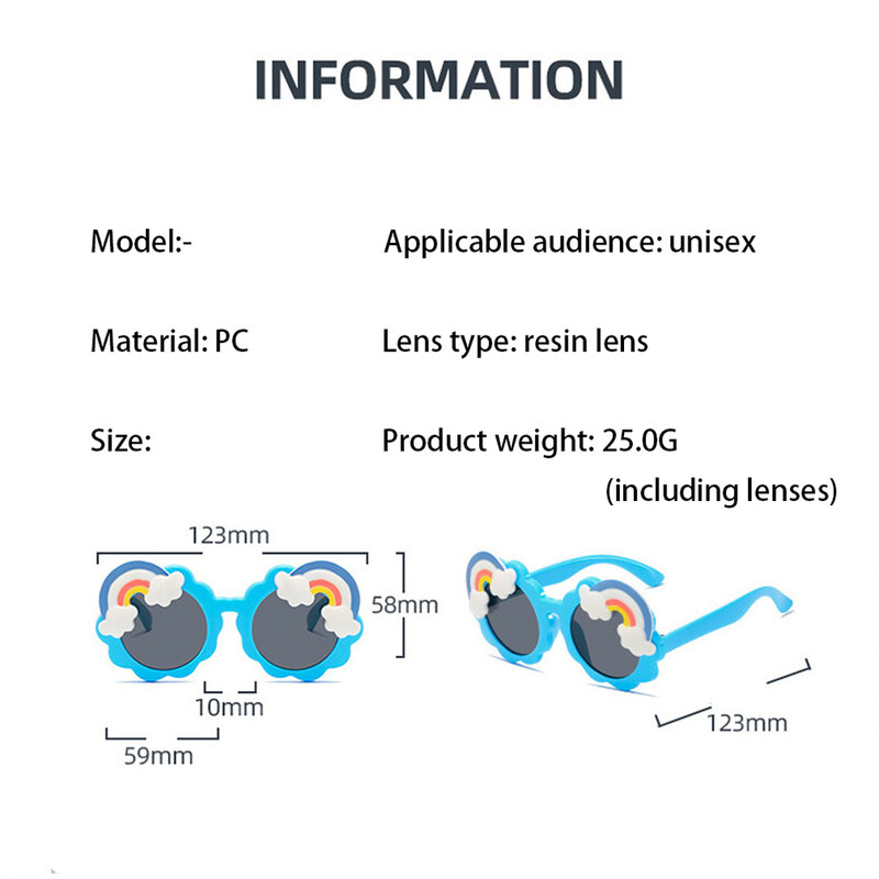 1~10PCS 25g Sunglasses Comfortable To Wear Clothing Accessories Uv400 Sunshade Decoration Wear Resistant Resin Lens