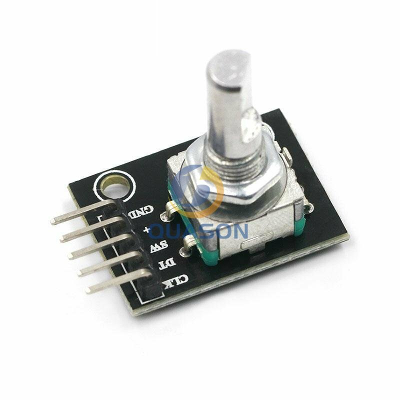 360 Degrees Rotary Encoder Module For Arduino Brick Sensor Switch Development Board KY-040 With Pins