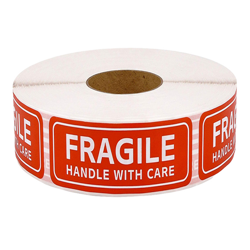 Fragile Label Lable Stickerss Handle with Care Warning Packing/Shipping Adhesive Label Lable Stickerss Label Lable Stickerss