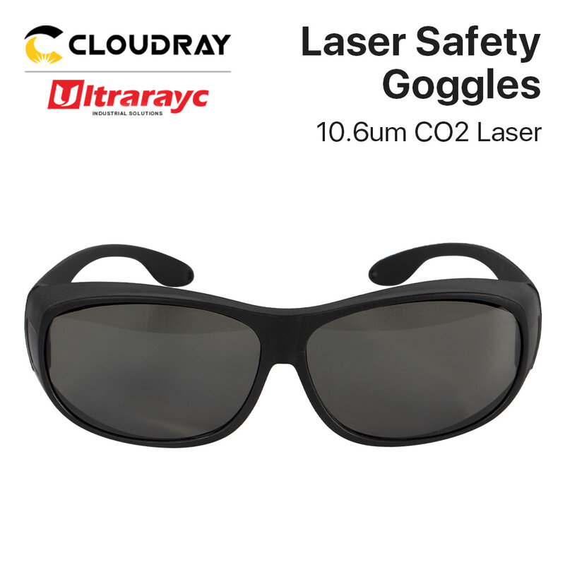 Ultrarayc-gafas láser de seguridad para máquina de grabado Co2, protección para gafas, 10,6um