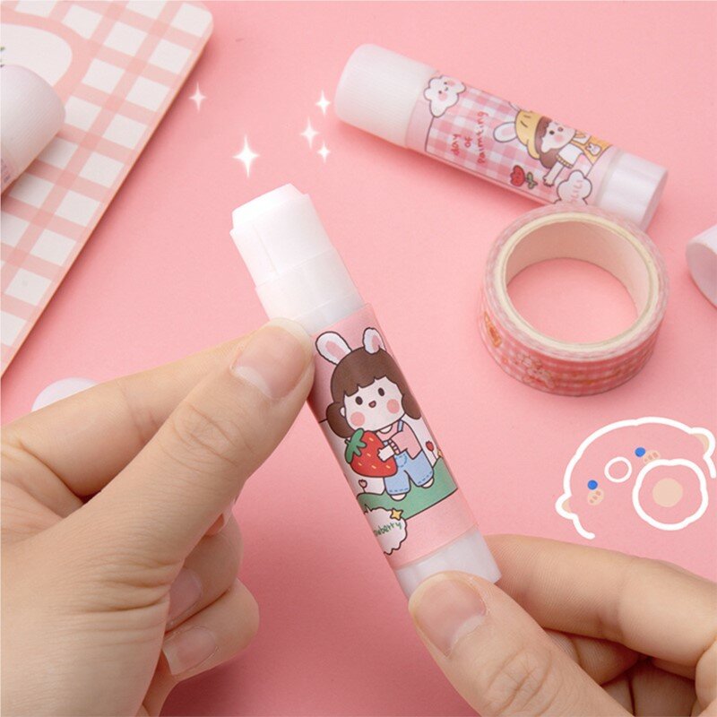 1Pcs Solid Glue Stick Strong Adhesives Non-toxic Sealing Stickers Mini Student Stationery Office School Supplies