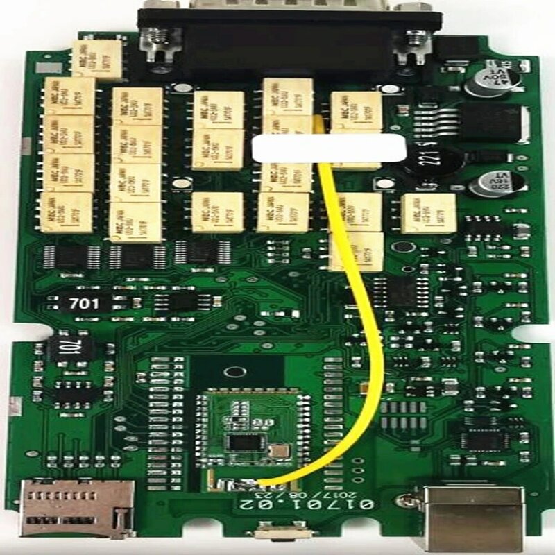 Miglior PCB Single Board Real 9241A Chip 2021.11 TCS Multidiag PRO + Bluetooth 4.3 per strumento diagnostico per camion auto Multi-marca