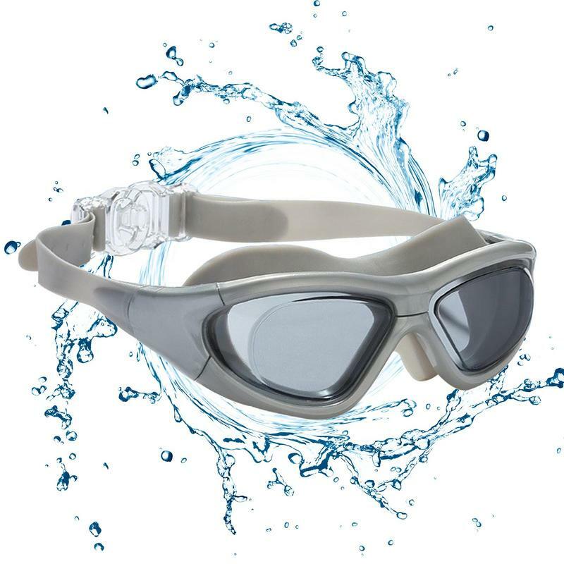 Unisex Zwembril Wide View Zwembril Voor Volwassenen Kinderen Zwembad Bril Voor Volwassenen Kinderen Geen Lekkende Zwembril Anti-Mist En