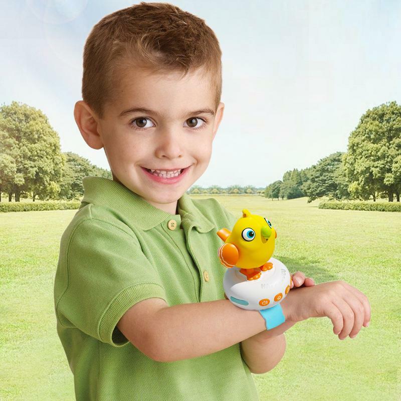 Bird Whistles Watch Toy para meninos e meninas, diversão, recarregável, instrumento musical, engraçado, criança, crianças