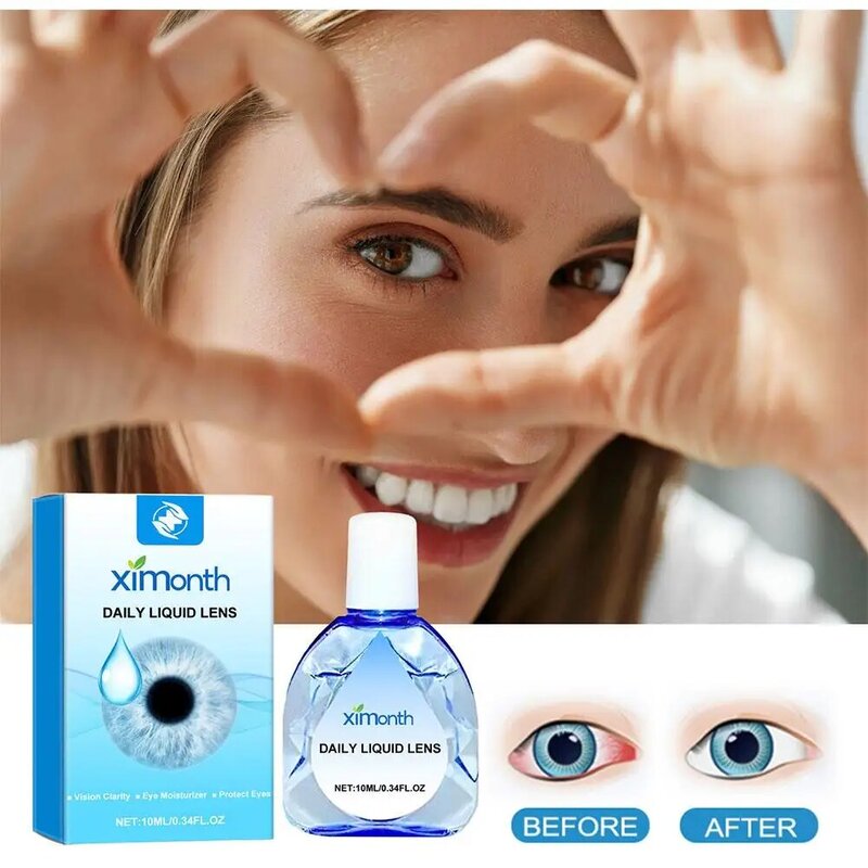 10ml starczowzroczność VisionRestore krople do oczu oczyszczanie masaż oczu usuwanie swędzenie zmęczenie pielęgnacja łagodzi dyskomfort oczu relaks R6T9
