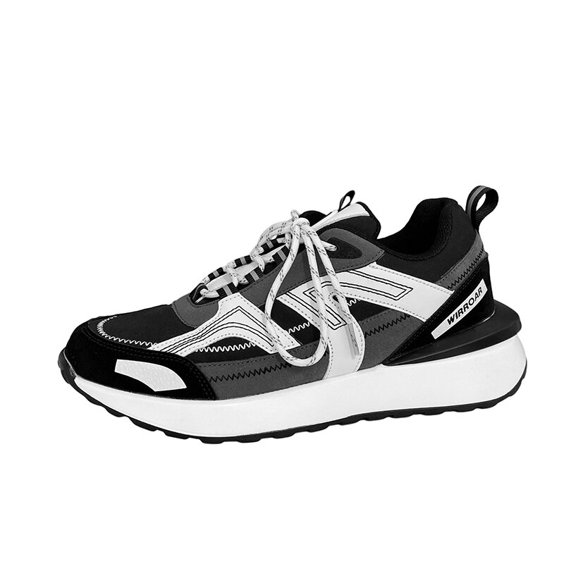 Trendy Casual Men's Shoes Mesh Breathable Sports Shoes Spring and Autumn Men's Outdoor Shoes Ultra-light and Ultra-soft Outsole