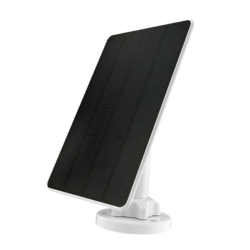 3W 6V Solar Panel 300cm Charging Cable, Easy to Install Wall Mount Efficient Conversion Rate Waterproof IP66 Solar Panel Charger