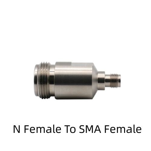 Adaptador N a SMA de prueba de alta frecuencia, conector macho hembra a SMA macho hembra de acero inoxidable, 18G