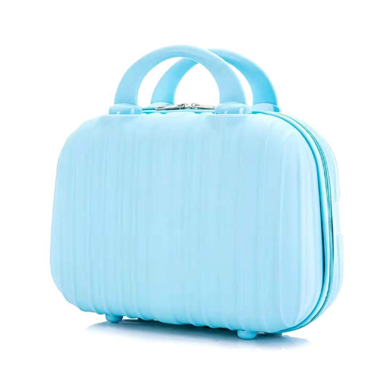 14-inch Carry-on Hand Suitcase Cosmetic Bag Small Cabin Travel Mini Carrier Suitcase Storage Box Makeup Cases Luggage for Women
