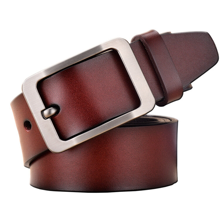 Cinturón de cuero genuino para hombres, cinturones de aleación de moda, hebilla de marca de lujo, cinturones vaqueros para hombres, cinturón de negocios, pretina de alta calidad