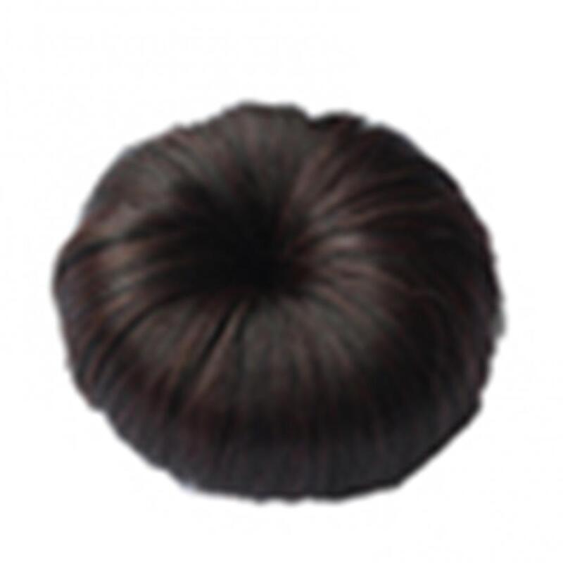 6,5*2,5 см Φ булочка удлинитель парик для волос волнистые вьющиеся шиньоны для волос с булавкой Черный Коричневый Серый