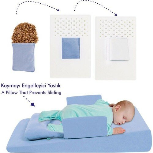Sevibebe-almohada multifuncional para dormir, 40x65, para niños y niñas