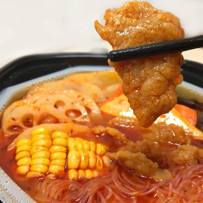 Noodles samovar Hi! Chicken in tomato sauce Haidilao huoguo self-heating (1 pc * 700gr gross)