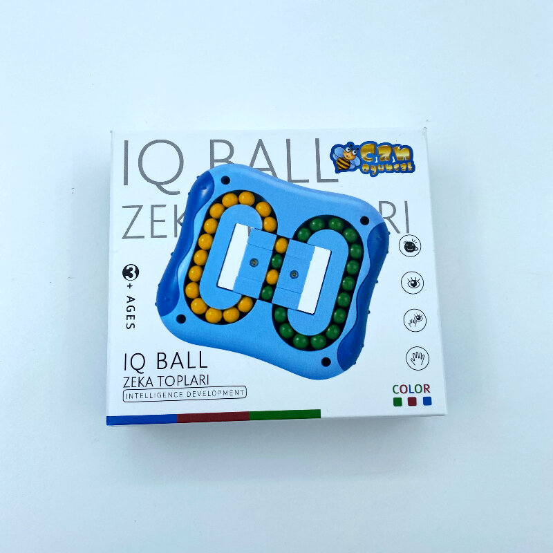 Manik-manik Kecerdasan Bola IQ, Bola Edukasi Menyenangkan untuk Teka-teki Mainan Anak-anak & Dewasa