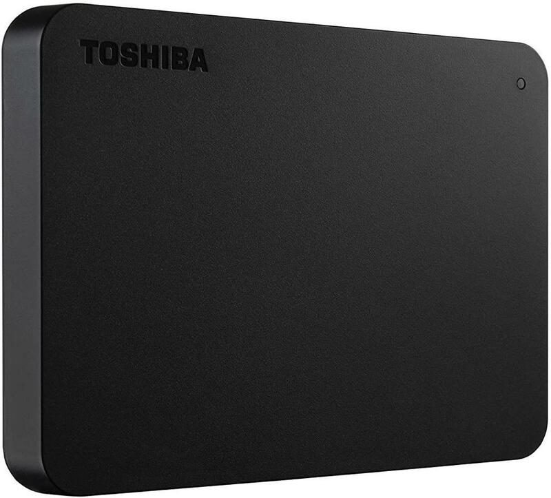 TOSHIBA CANVIO BASICS 2TB - 2.5 "/6.35CM zewnętrzny dysk twardy-3.0 USB-MAX transfer 5Gbps-USB power-czarny