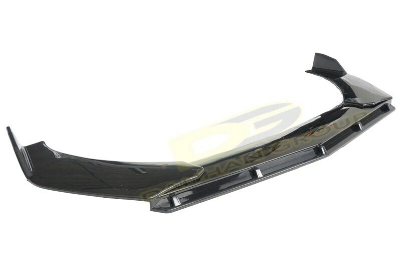 Ford Tourneo / Courier 2014 labbro anteriore/Splitter 3 pezzi Gloss Piano Black Plastic Front Blade Spoiler Wing Ford Kit