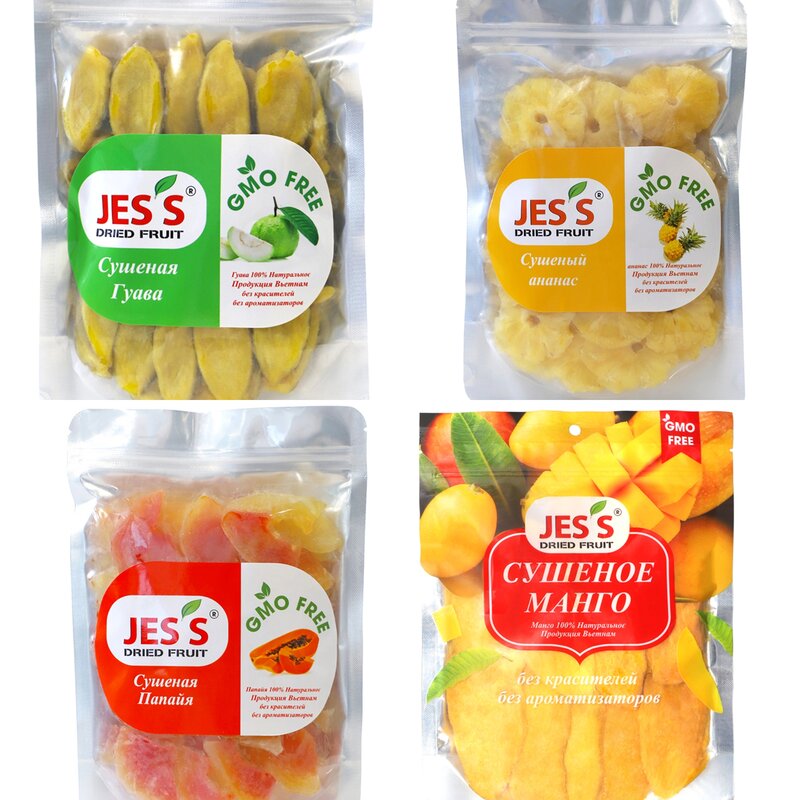 Mango suszone 1 kg Jess papai suszone, suszone ananasy, suszone Anona, suszone guava, suszone mango