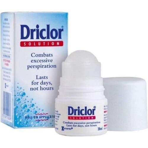 Driclor solución Roll-on 20 ml antitranspirante