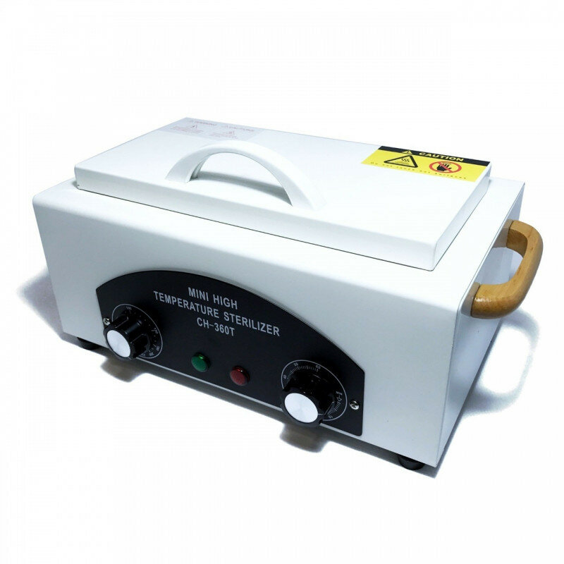 Caja esterilizadora profesional de altas temperaturas para salón de uñas herramienta de esterilización portátil para el salón de belleza