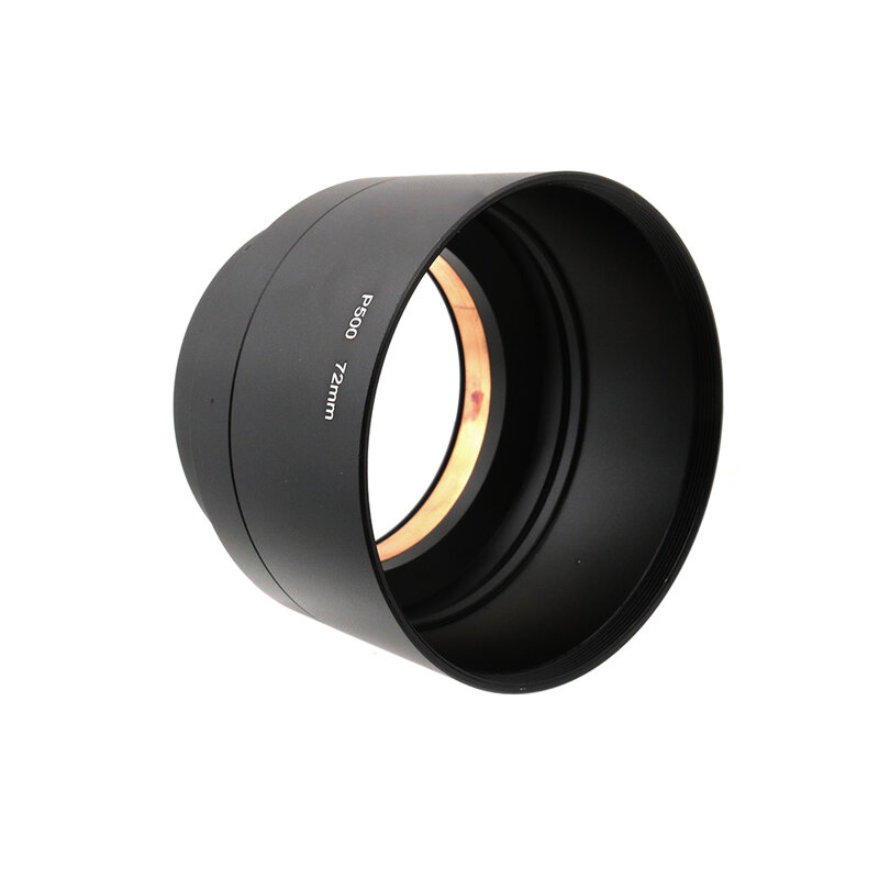 Tubo adaptador p500 72mm para nikon coolpix p500 adaptador de filtro tubo zoom lense