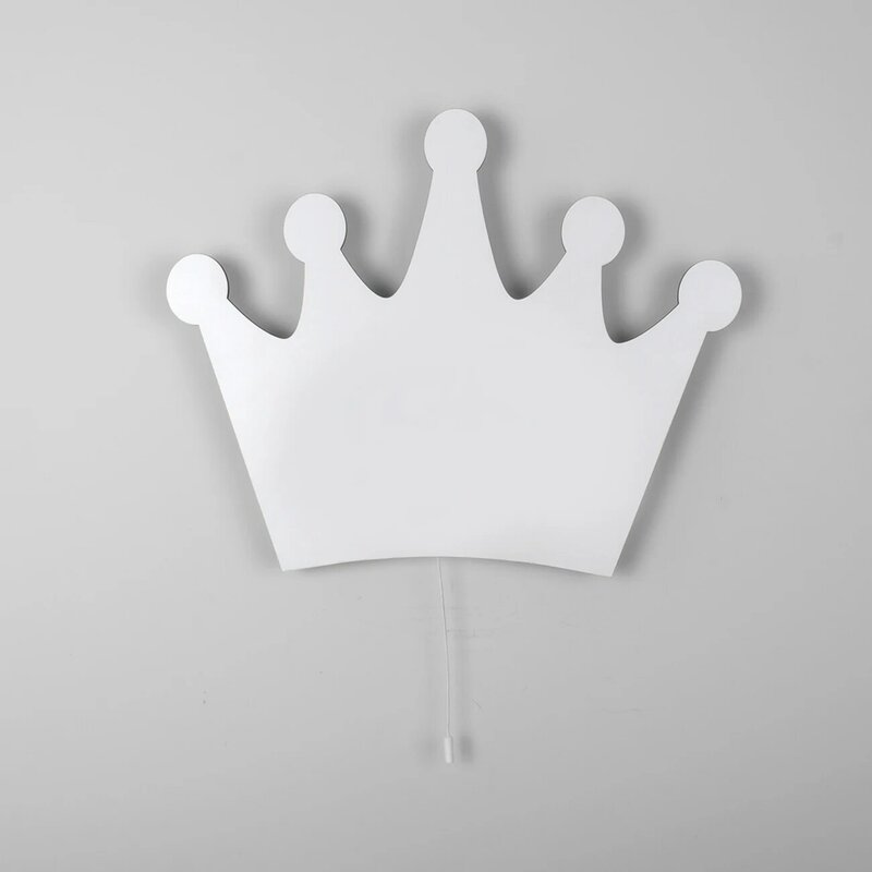 白い王冠の形をした木製のデザインのLEDウォールライト,モダンな装飾的なシーリングライト,寝室に最適,2021モデル018