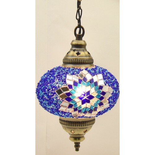 Grande autentico lampadario a sospensione a soffitto!! * Consegna veloce *!! Dalla luce notturna della lampada TURKEYMosaic