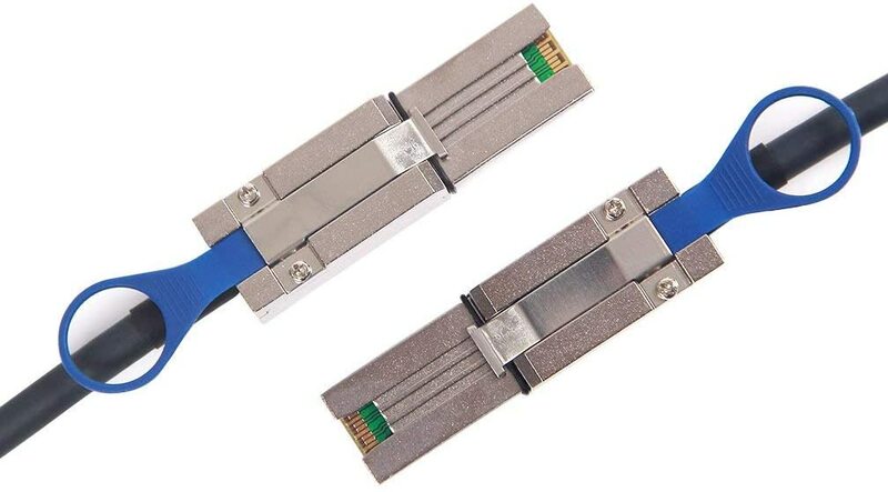 Mini Cable SAS de SFF-8088 a SFF-8088, 6G, 100-Ohm, 1-m (3,3 pies)