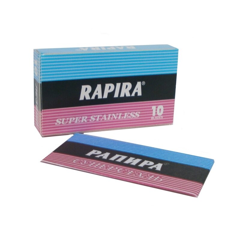 RAPIRA-Rasoir à double tranchant, 2 paquets de 200 pièces