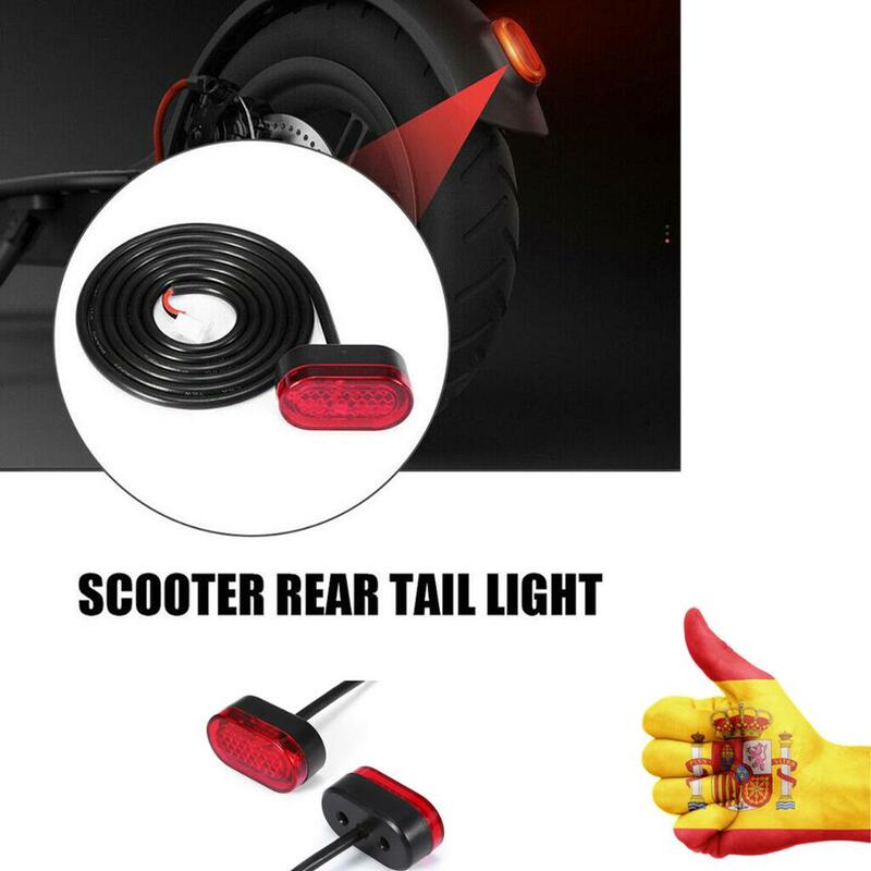 Faro LED Rear for Xiaomi M365 Electric Scooter's waterproof bicycle lights trailer truck flowing brake TRASE