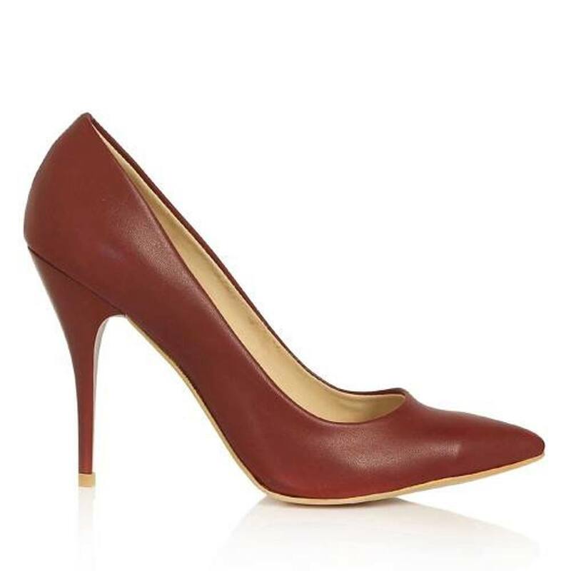 Borgonha sapatos de salto alto das senhoras de alta qualidade sandálias mulher stiletto footwears para as mulheres elegantes sapatos de tamanho grande 33-45