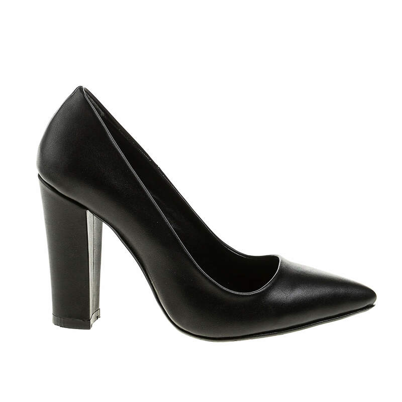 2023 mules sandálias femininas 10 cm saltos altos tamanho grande 34-45 sapatos de salto grosso de couro do falso preto sapatos de salto mulher bloco