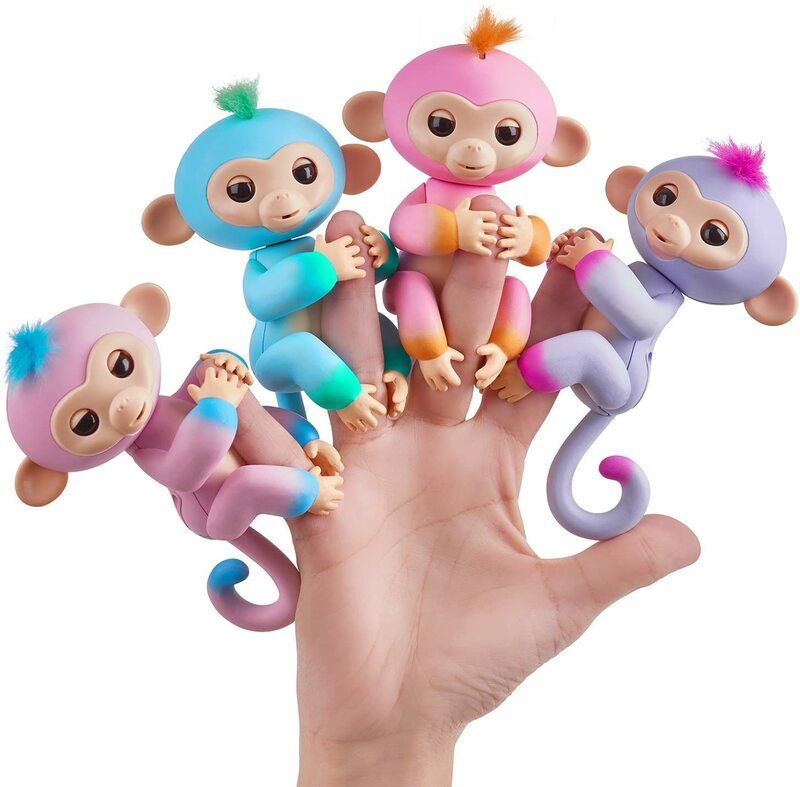 Original Finger linge Affe Action figur Fingers pitze Affe elektronische Haustiere Smart Pet Girl interaktives Spielzeug für Kinder Geschenk Spielzeug