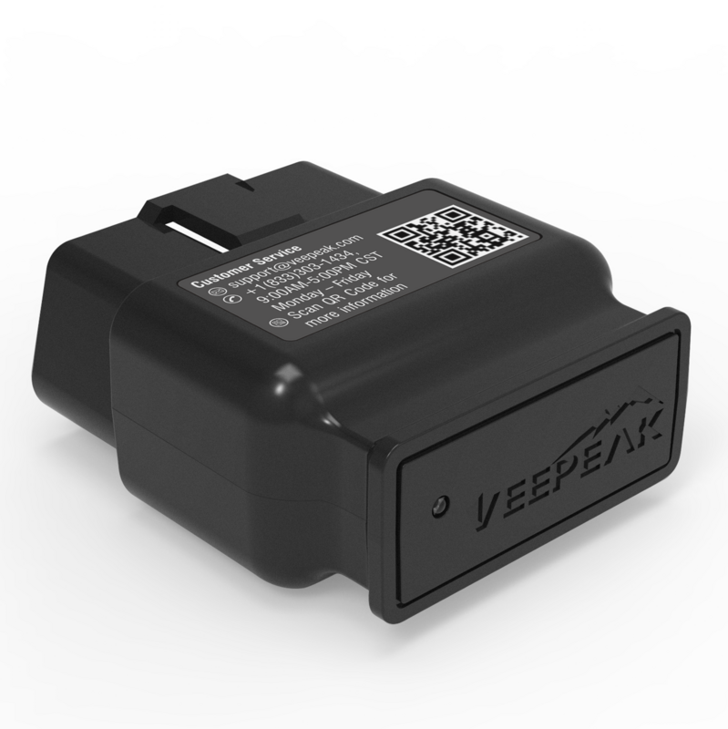 Veepeak OBDCheck BLE + 블루투스 4.0 OBD2 스캐너, iOS 및 안드로이드용, 자동차 진단 코드 리더 스캔 도구, 범용 OBDII