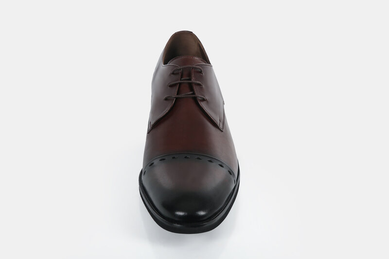 현대 편안하고 세련된 사계절 남성 신발, 손으로 그린 맞춤형 100% 정품 가죽