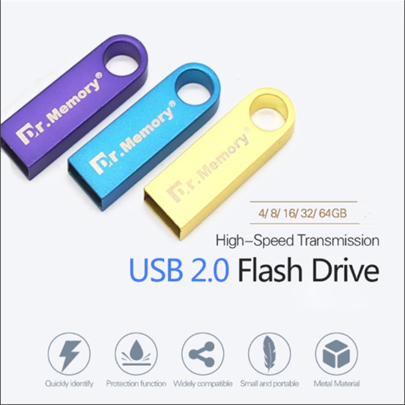 Dr หน่วยความจำ Usb แฟลชไดรฟ์64GB 32GB 16GB ไดรฟ์ปากกา Pendrive Флешка Cle Usb 8GB 4GB มัลติฟังก์ชั่น USB U Disk Memoria Cel Usb