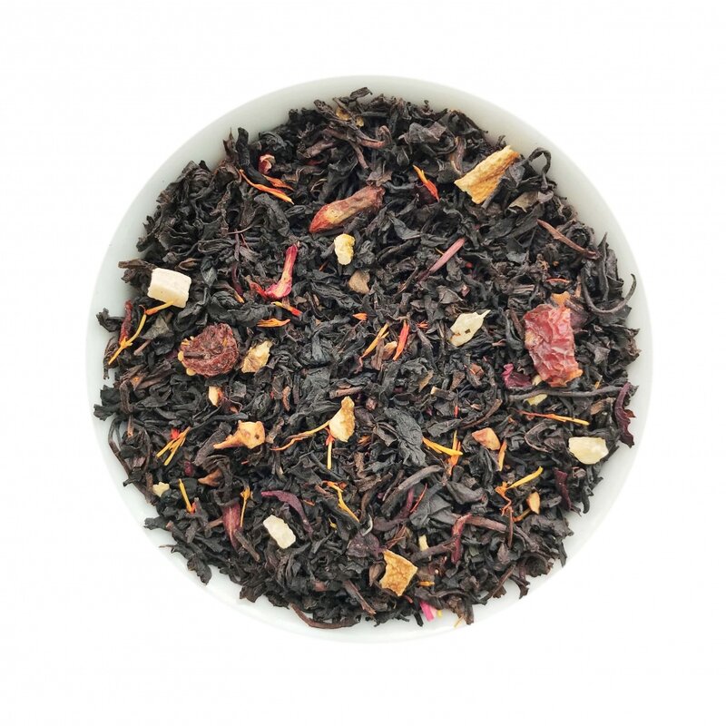 Black tea with additives "imperial"
