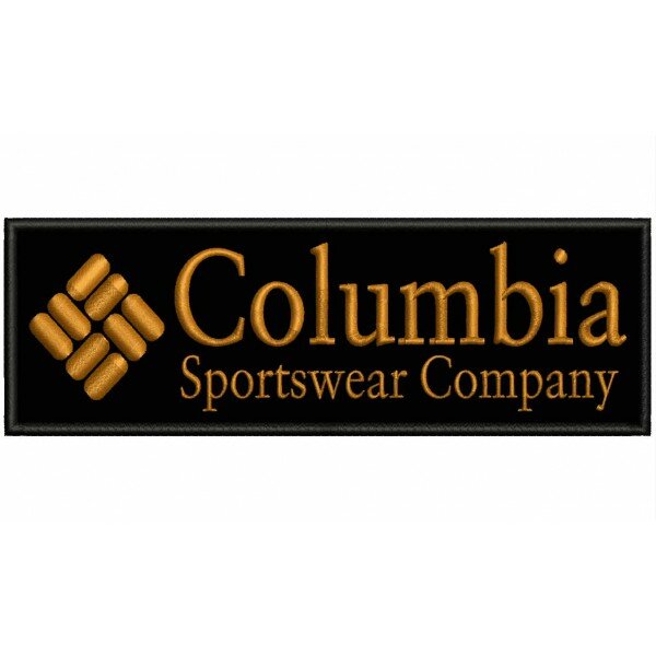 COLUMBIA Iron patch toppa ricamata gestickter patch patch brode parche bordado