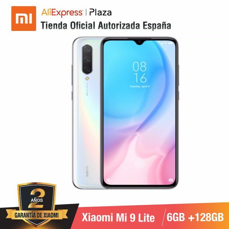 Международная версия для Испании] Xiaomi Mi 9 Lite (Memoria interna de 128 ГБ, RAM de 6 ГБ, Selfies de 32 MP y triple cаmara de 48 MP)