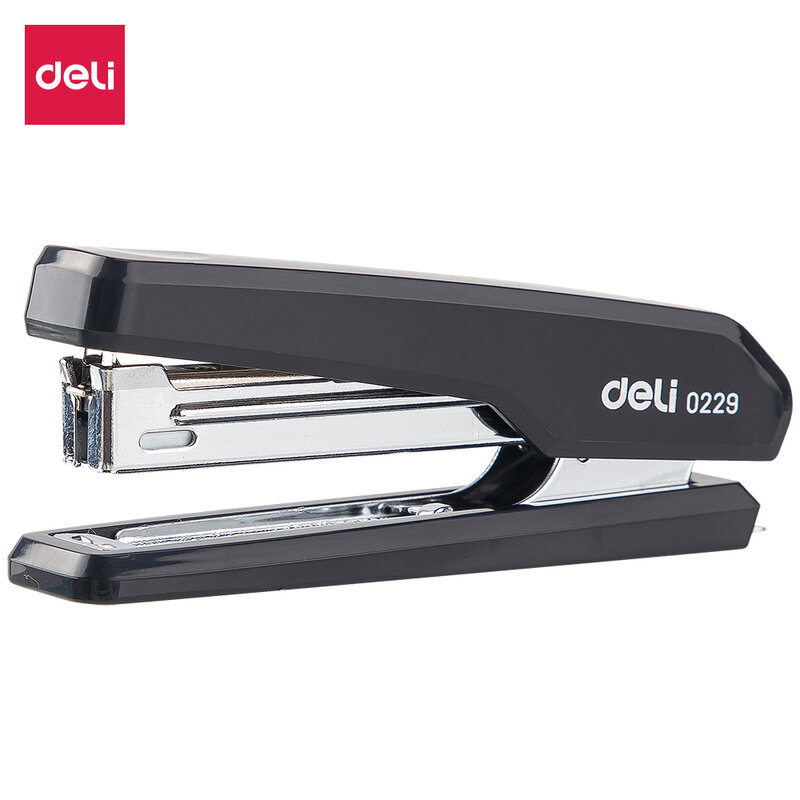 DELI Office Stapler No. 10 Stapling Machine Paper Binding Tools Staples Stationery Office Supplies