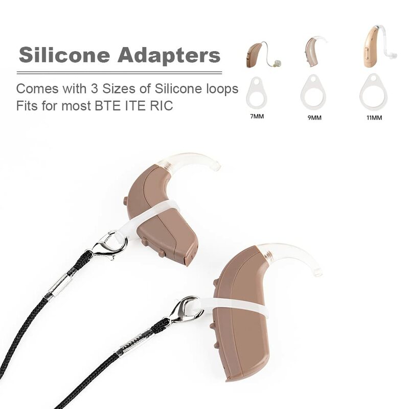 Soundlink BTE Hearing Aid Clip Holder Binaural Corded